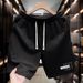 Men's Summer Jacquard Shorts - Breathable 5-Inch Casual Athletic Shorts With Pattern Design For Outdoor Sports & Daily Wear_viptrois.com