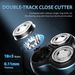 Men's Rotary Electric Shaver With Pop-Up Trimmer USB Cordless Beard Razor_viptrois.com