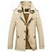 Autumn And Winter Jackets For Men, Youth With Thick Fleece Windbreakers, Men's Mid To Long Styles, Korean Version, Plus_viptrois.com