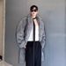 Men's Clothing Men's Fur Coat New Imitation Mink Fur Suit Collar Long Coat Winter Windproof Warm Windbreaker Large Size_viptrois.com