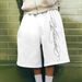 Retro Hip-Hop Embroidered Shorts For Men – Loose Fit Casual Cargo Pants – Streetwear Summer Shorts In Black/White/Grey/Blue/Camo_viptrois.com