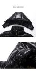 New Black, Gold And White Goose Down Jacket For Men And Women, Couple's Short Jacket Over The Knee, Winter Thick High End Casual Wear_viptrois.com