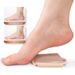 SEBS Arch Support Insoles For Adults – Transparent Orthopedic Cushion For Flat Feet & Shock Absorption (S/L, Black/Skin Tone, ZG800 Model)_viptrois.com
