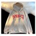 2026 Fashion Vintage Hoodies Outerwear Women/Men Polyester Letter Embroidery Long Sleeve Casual Loose Corduroy Zipper Hooded Sweatshirts_viptrois.com