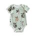 2025 Summer Baby Clothes Ins Style Baby Fart Clothes A Type Pure Cotton Thin Newborn Fart Clothes Crawling Clothes_viptrois.com