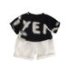 Boys Suits New Summer Children's Short Sleeved Clothes Baby Cool And Fashionable Children's Clothes_viptrois.com
