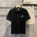 2025d Trendy Printed Letter 0k Men's Turn-down Collar Polo Shirt Short Sleeve T-shirt Summer New Business Casual Top_viptrois.com