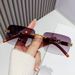 New Rimless Leopard Sunglasses, High-end Fashion Sunglasses, Men's And Women's Driving Out Sunglasses_viptrois.com