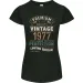 Premium Vintage 48th Birthday 1977 Womens Petite Cut T-Shirt Mens Womens Tees Top_viptrois.com