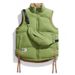 Reversible Men's Puffer Vest – Winter Quilted Zip-Up Vest For Big & Tall | Dual-Wear Cotton-Poly Blend | Oversized Fit With Side Pockets_viptrois.com