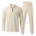 Men's Long Sleeve Tracksuit Set – Comfortable & Stylish Lounge & Casual Outfit_viptrois.com