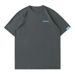 Monochrome Man- - Hanlu Japanese Style Men's Fashion Brand Letter Print Loose Fit Versatile Basic Cotton Couple's Short Sleeve T-Shirt_viptrois.com