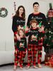 Christmas Children's clothing clothing adult family clothing car snowman Christmas tree print home clothing pajamas_viptrois.com