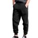 Men's Clothing Heavyweight Solid Color Striped Casual Jogger Pants - Comfortable Cotton Blend Sweatpants For Gym, Workout & Daily Wear - S-XXXL_viptrois.com