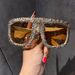Large Frame Fashion Large Frame Sunglasses Luxury Rhinestone Trendy Mask Personality Party Sunglasses Decorative Glasses For Women_viptrois.com