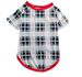 Christmas parent-child outfit deer letter plaid Christmas parent-child outfit printed homestay pajamas_viptrois.com