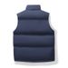 Men's Lightweight Quilted Vest, Slim Fit Stand Collar Puffer Sleeveless Jacket For Winter, Stylish Layering Piece For Casual & Streetwear_viptrois.com