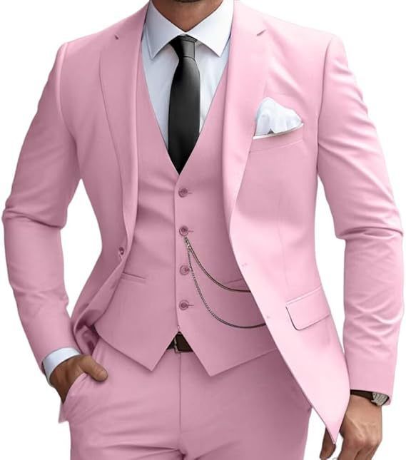 Men's Clothing Men's Suit Slim Suit Wedding Groomsmen Prom Business Suit Banquet Evening Dress_viptrois.com