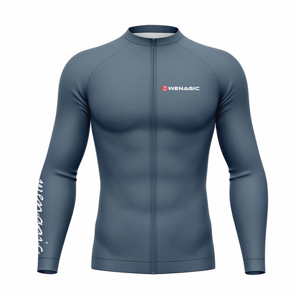 Men's Clothing Men's Surfing Suit Rafting Suit Long Sleeved Swimsuit Professional Quick Drying Sunscreen Board Suit_viptrois.com