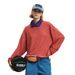 2026 Eco-friendly Fabric Striped Crew Neck Long-sleeved T-shirt For Men And Women, Loose Casual Crew Neck Shirt Base Shirt, Underwear With Top Ins Str_viptrois.com