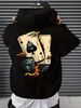 Autumn And Winte Men's Long Sleeved Round Neck Loose Oversized Top For R Breathable And Comfortable Hoodie With Added Styling Hooded Sweatshirt_viptrois.com