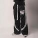 Men's Clothing Women's Loose Side Stripe Jogging Pants Hip Hop Casual Pants_viptrois.com