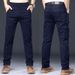 Overalls Men Elastic Straight Loose Comfortable Multi Pocket Youth Auto Repair Work Pants Work Pants Special Forces Military Pants_viptrois.com