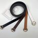 Factory wholesale alloy round buckle leather student belt ladies casual decorative metal pin buckle belt spot supply_viptrois.com