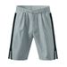 Men's Side-Zip Cargo Shorts – American Hip-Hop Style 5-Inch Inseam Beach & Streetwear Shorts_viptrois.com