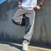 Men's Slim Fit Ripped Jeans Nine Point Summer Trendy Skinny Pants Mid Waist Zipper Fly Denim Handmade Vintage Casual Hip Hop_viptrois.com