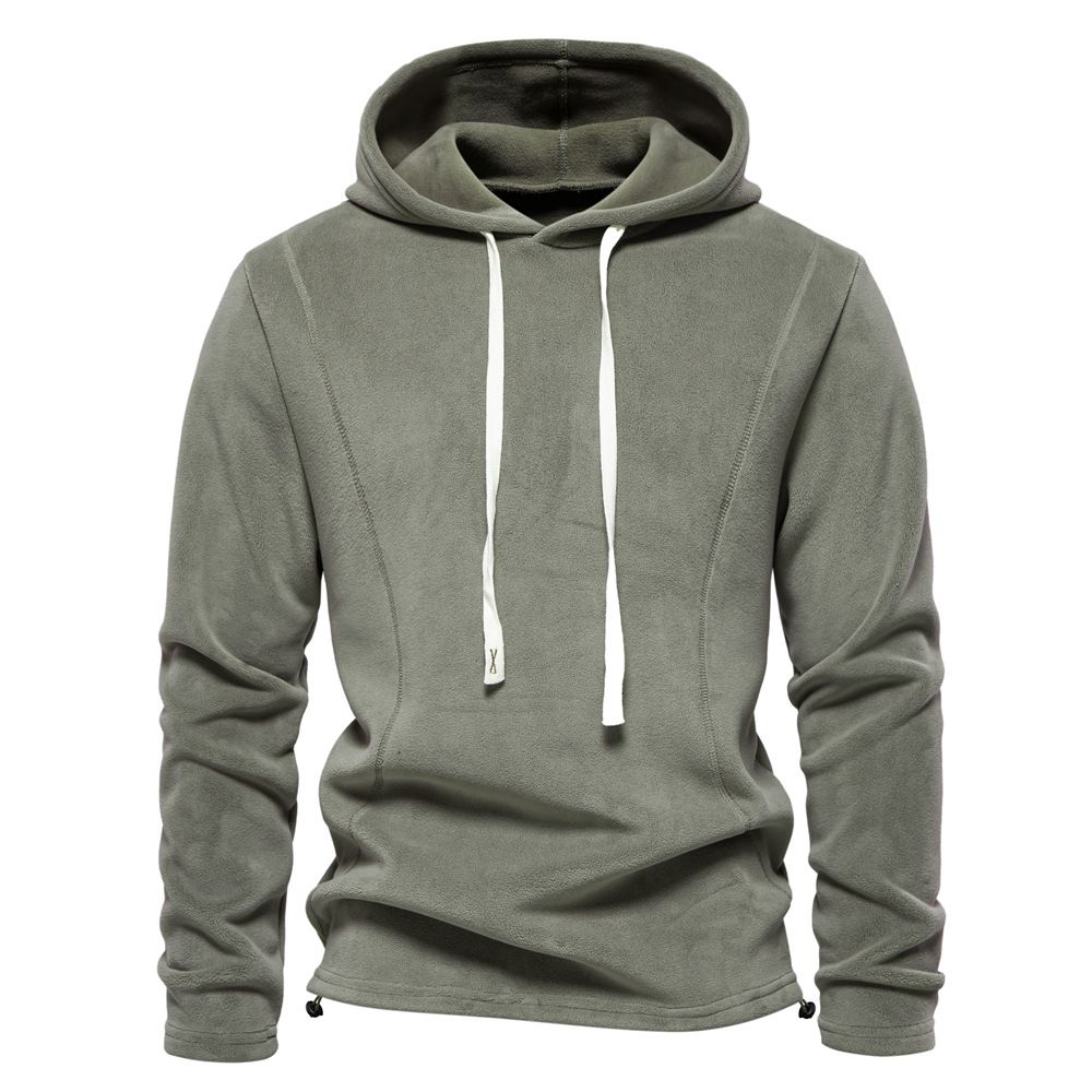 2027 Fashion Hoodies Outerwear Youth/Men Polyester Pure Color Long Sleeve Fleece Hooded Sweatshirts_viptrois.com