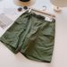Men's Retro Workwear Cargo Shorts Casual Breathable Loose Fit Straight Leg Summer 4-5 Length_viptrois.com