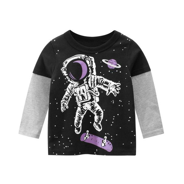 Mother & Kids 27kids Children's Clothing Autumn New 202 Spring Boys Long Sleeved T Shirt Children's Clothing Baby Clothes One Piece Delivery_viptrois.com