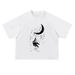 Astronaut Fitness Short Sleeve Men's Square T-Shirt 240g Bottom Shirt Boxy Fit Short Loose Blockbuster_viptrois.com