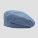 Solid Color Beret Thin Breathable Sweet Temperament Sun Protection Painter Simple Fashion British Style Hat For Women_viptrois.com