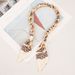 Bag Straps Single-shoulder Replacement Bag Chain, Silk Scarf Woven Decorative Bag Strap, Bag Chain, Long Metal, Simple Hand-held Underarm_viptrois.com