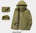 Men's Detachable Hood Winter Jacket - Thickened Fleece Lined Windproof Coat For Outdoor & Casual Wear (Army Green/Black/Khaki/Navy/Gray)_viptrois.com