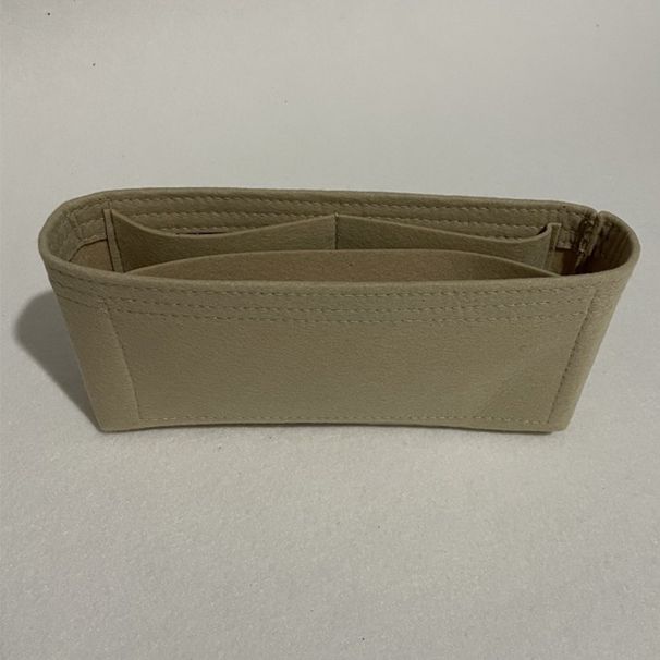 Bag Inserts Felt Cosmetic Bag, Felt Storage Bag, Large-capacity Inner Liner Bag, Felt Bag, Multi-functional Storage Bag_viptrois.com