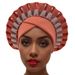 Popular African Turban Hat Adjustable Color Matching Space Layer African Hat Auto Gele_viptrois.com