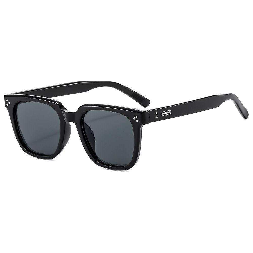 Men's Sunglasses Square Brown Sunglasses For Women UV Protection Street Shooting Sunglasses Retro Orange Trendy High End Sunglasses_viptrois.com