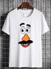 Mr Potato Head Face Couples Halloween Costume T Shirt Stylish Casual Versatile Streetwear Stretched Designer Clothes Summer Graphic Comfortable_viptrois.com