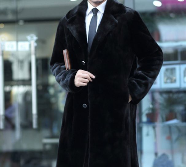 Men's Clothing fisherman mink coat new men's mink coat mink coat whole mink fur_viptrois.com