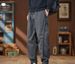 Men's Slimming Cargo Pants Spring New Style Versatile Casual Trousers Cropped Sports Jogger Pants For Men_viptrois.com