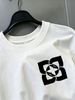 100% Cotton Men's 3-Pack T-shirts Four-Petal Star Geometric Print Crew Neck Short Sleeve Casual Tops In Black White Gray_viptrois.com
