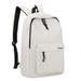 Minimalist Solid Color Backpack For School & Travel - Lightweight Durable Unisex Daypack With Laptop Compartment (15 Inch)_viptrois.com