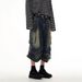 Men's Clothing Multi Pocket Workwear Denim Shorts Pleated Design Cropped Loose Drape Pants_viptrois.com