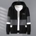 Men's Clothing Plus Size Plus Size Sweater Large Size Loose Cardigan Suit Zipper_viptrois.com