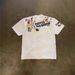 Heavyweight 250g Pure Cotton Retro Cartoon Neck Print Loose Short Sleeved T-Shirt For Men And Women_viptrois.com