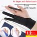 Personalized Single-finger Three-layer Anti-touch Painting Sketch Graphics Tablet Flat Drawing Gloves_viptrois.com