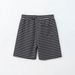 Men's Retro Striped Shorts Summer Style Loose Fit Breathable Beach Pants Waffle Pattern Five Point Handsome European American_viptrois.com